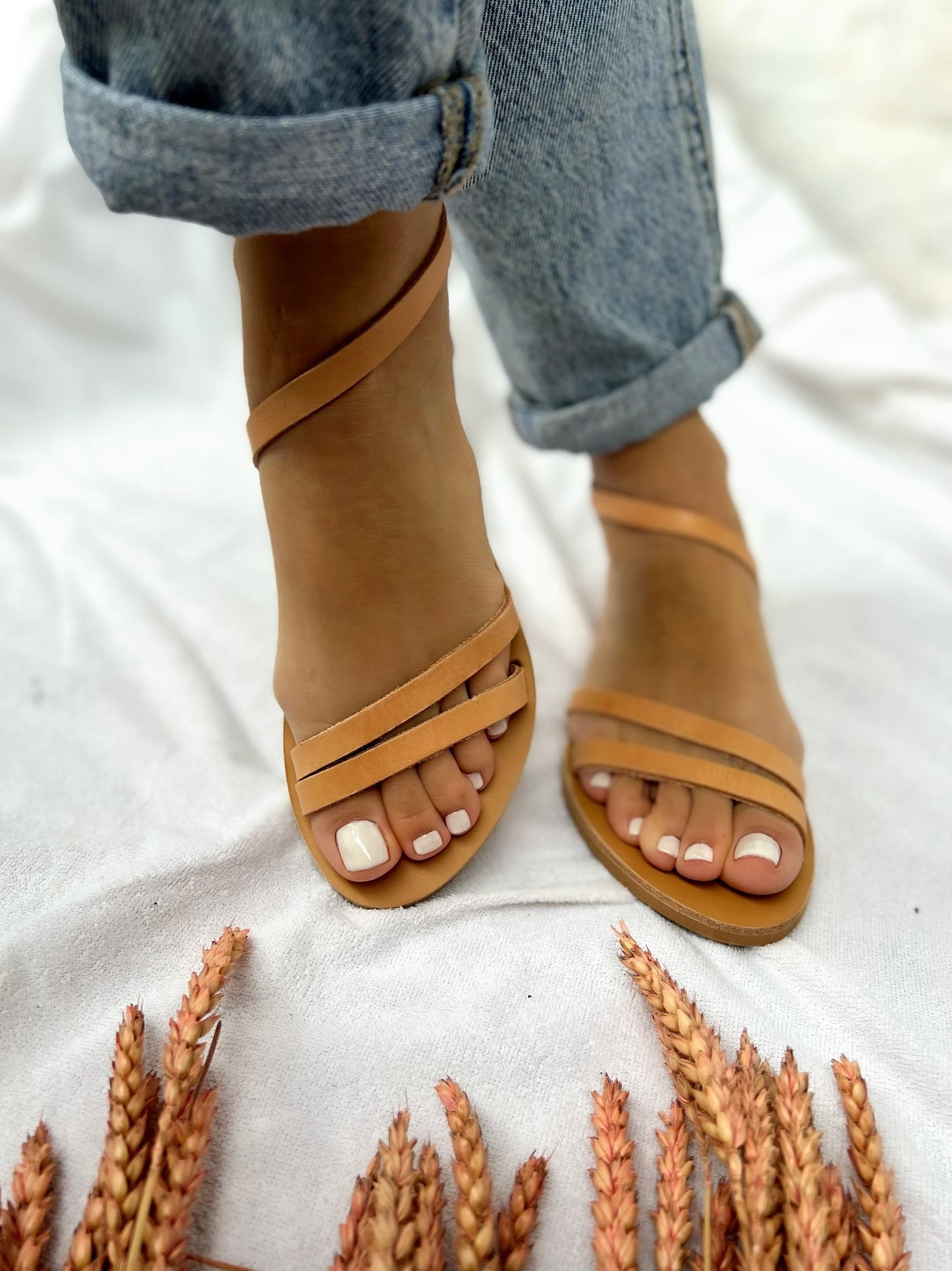 Leather Sandals Greek
