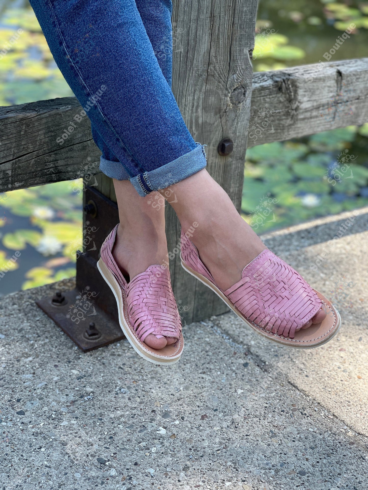 Open Toe Artisanal Sandal