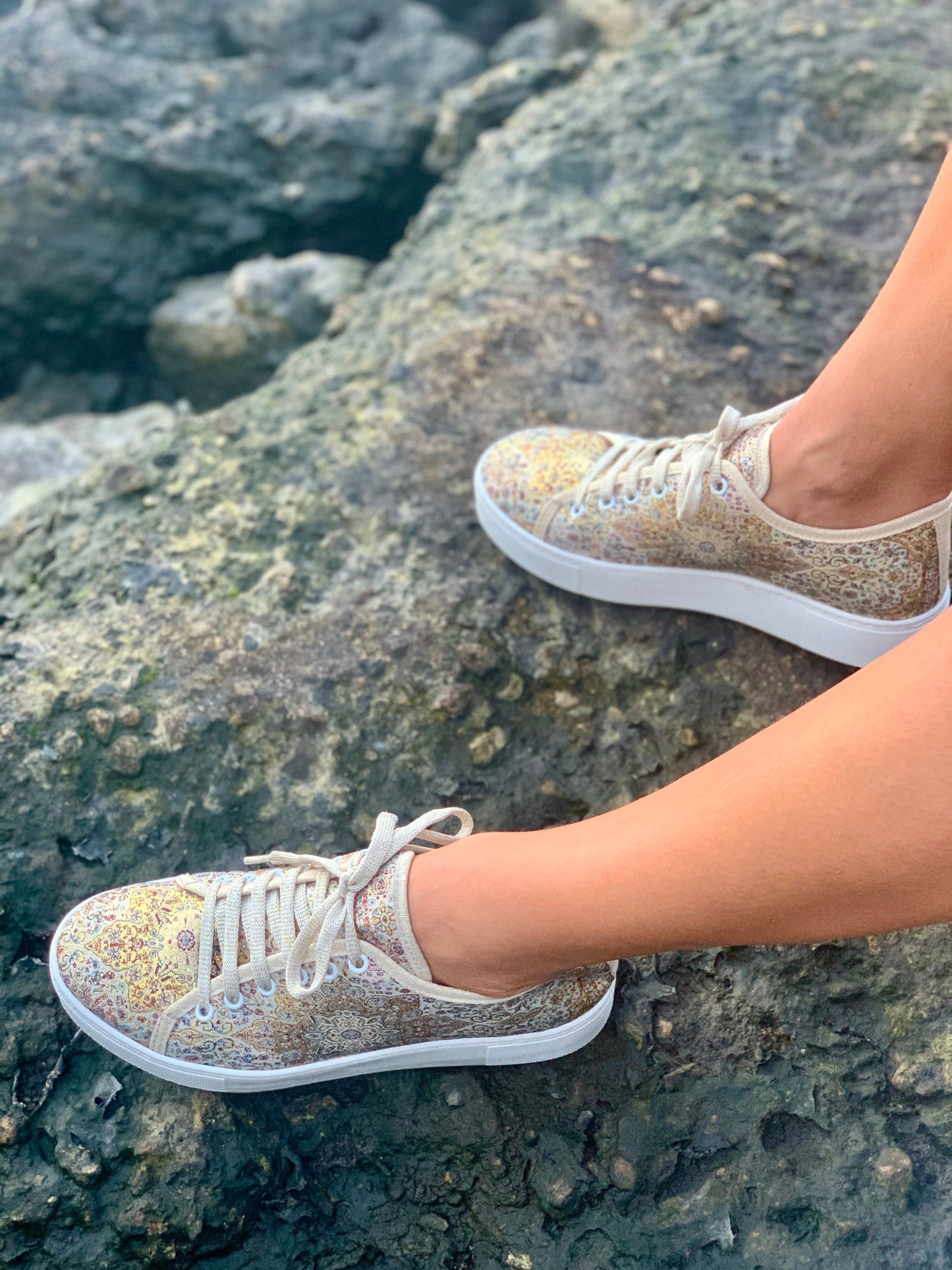 Lace up Shoes,Gold Color shoes