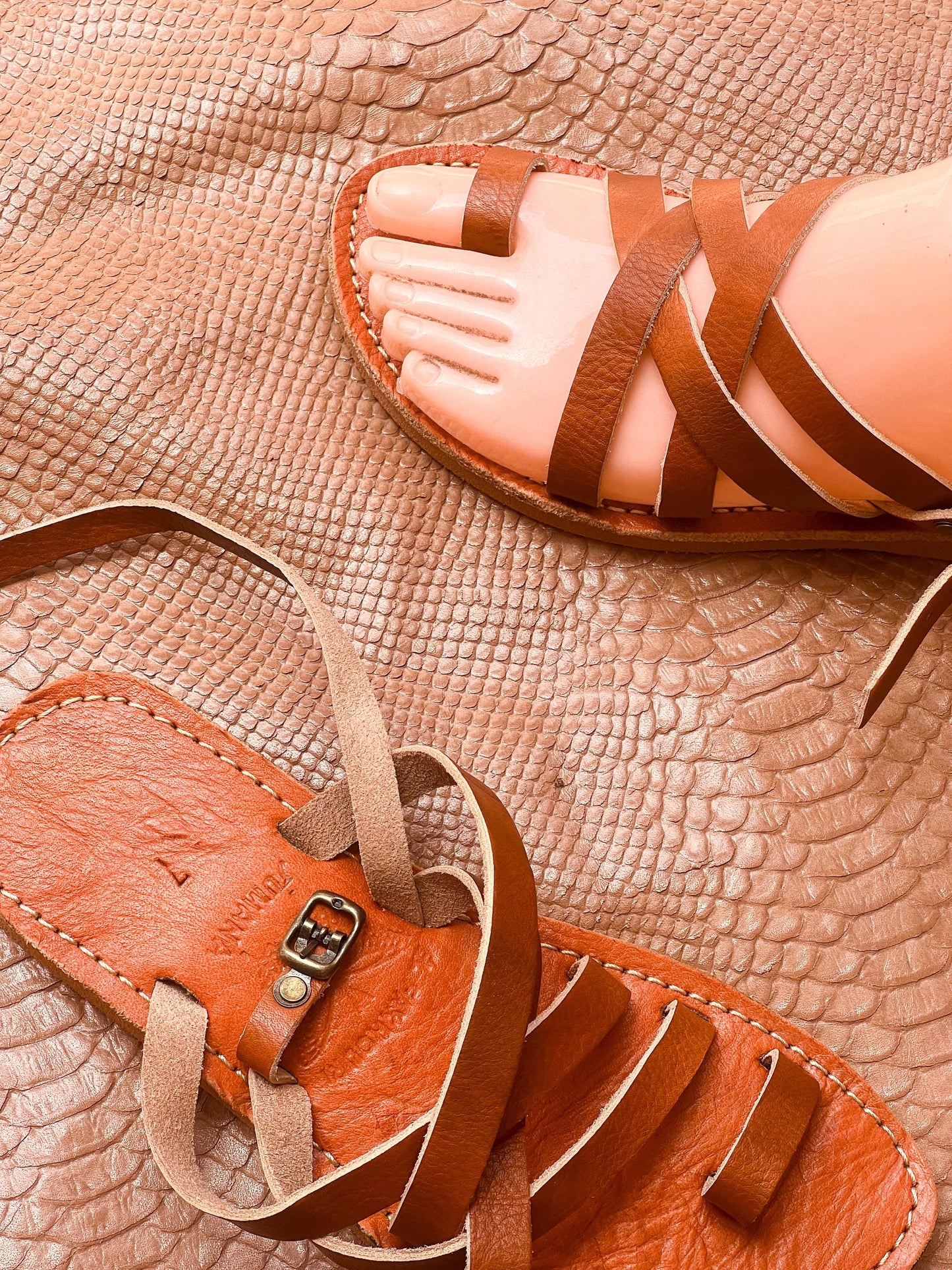 Leather Handmade Moroccan Sandals