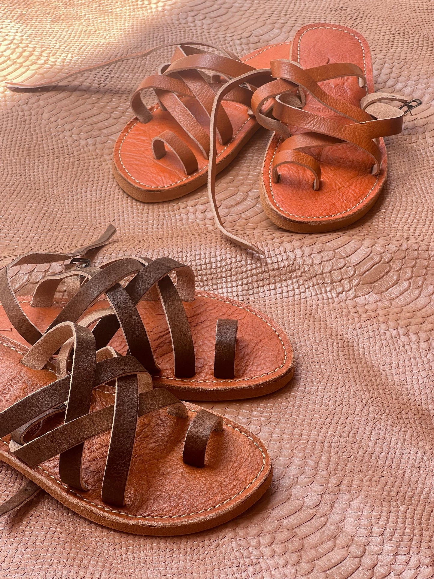 Leather Handmade Moroccan Sandals