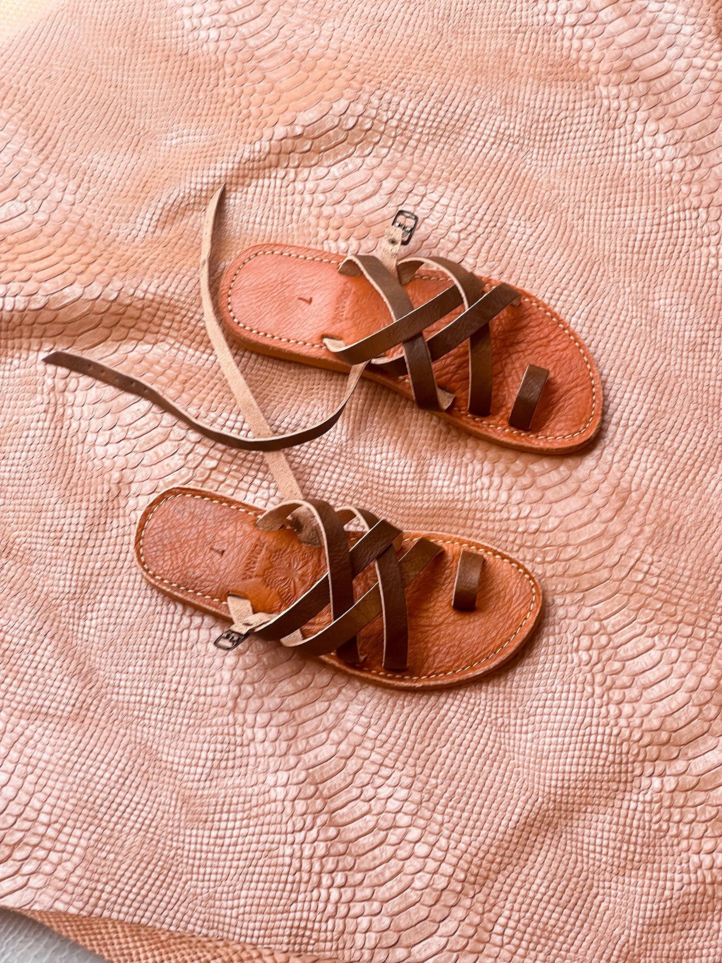 Leather Handmade Moroccan Sandals