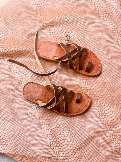 Leather Handmade Moroccan Sandals