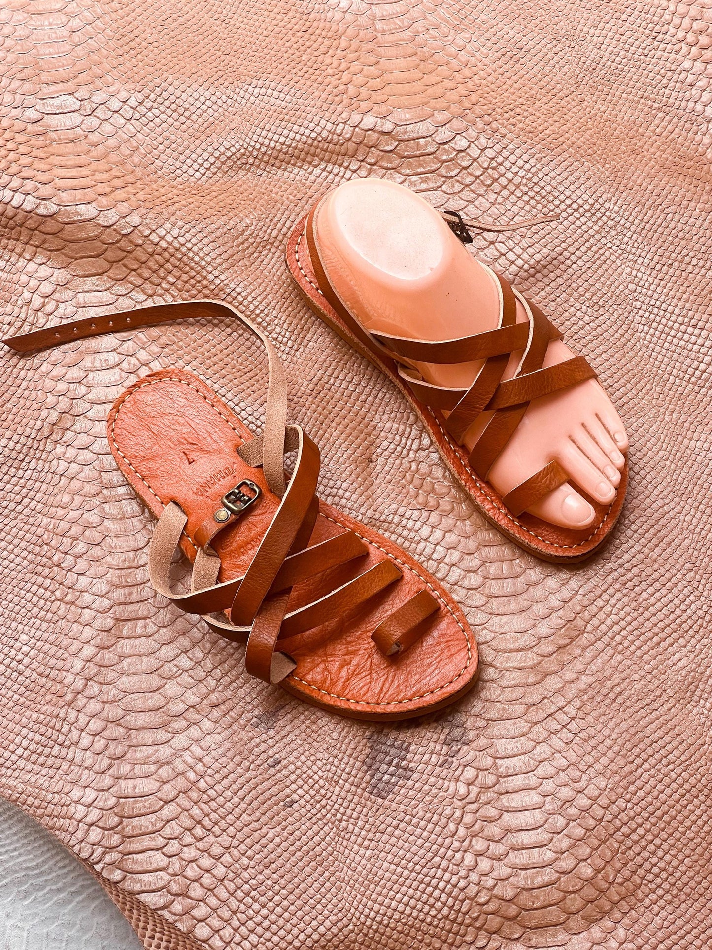 Leather Handmade Moroccan Sandals