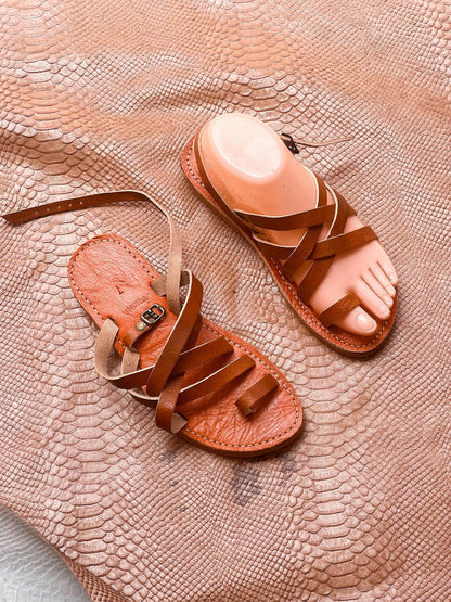 Leather Handmade Moroccan Sandals