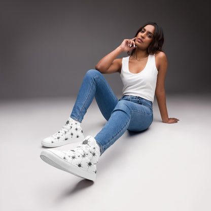 Women's High Top Canvas Shoes